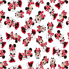 Tricoline Personagens Minnie MI010C01 Tricoline Personagens Minnie MI010C01