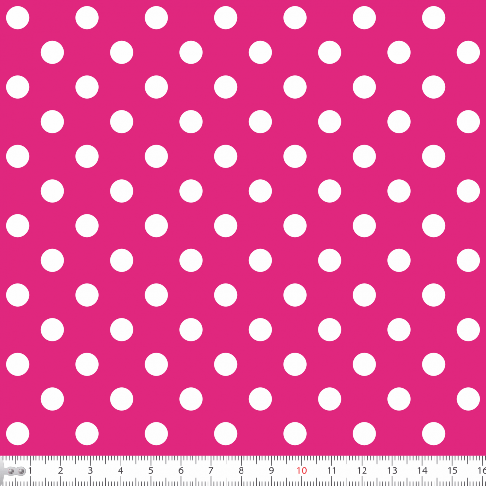 Tricoline Bolinhas Grandes P1554-108 Pink Bolinhas • Poás